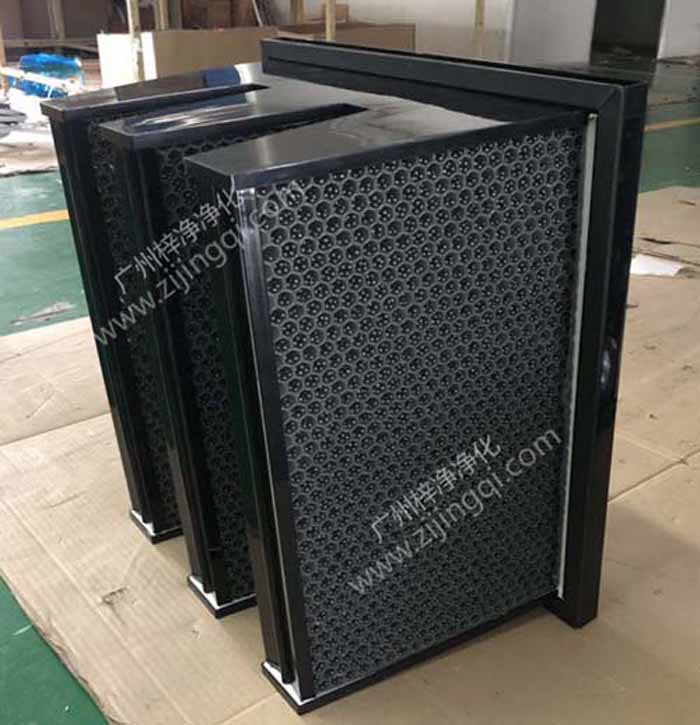 組合式活性炭過濾器濾料—采用顆?；钚蕴拷?jīng)過特殊化學(xué)配方處理