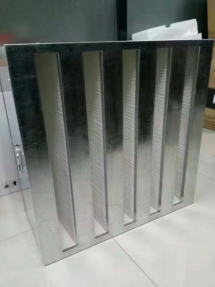 V型高效空氣過濾器又稱W型高效過濾器，箱式高效過濾器，W型V型組合式高效過濾器
